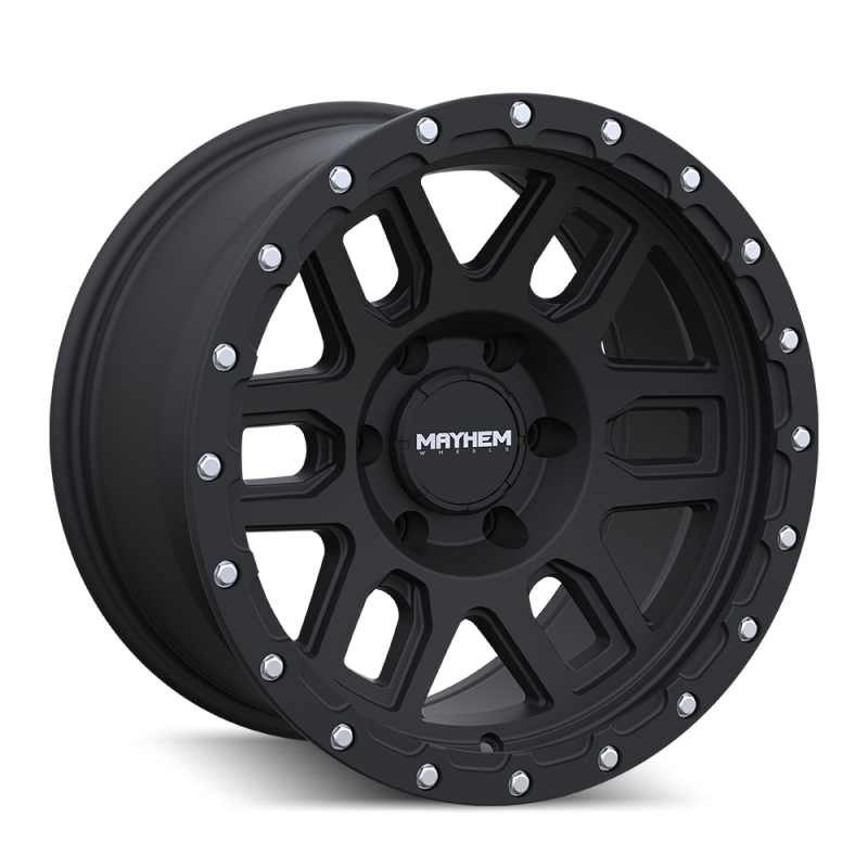 Mayhem 8304 Delta 20x9 / 6x135 BP / 0mm Offset / 87.1mm Hub Matte Black Wheel