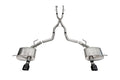 Corsa 2011-2025 Dodge Durango Xtreme 2.5in Cat-Back Dual Rear Exit w/ Single 4.5in Black PVD Tips