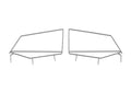 Rampage 1987-1995 Jeep Wrangler(YJ) Window Frame Only - Black