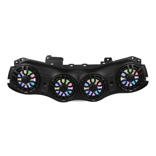 DS18 2024+ JL/JLU/JT Overhead Soundbar w/ Speakers (2 x NXL-IQ8/BK) and LEDs