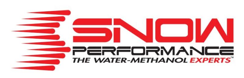 Snow Performance 3/8in NPT to 4AN Elbow Water Fitting (Black)