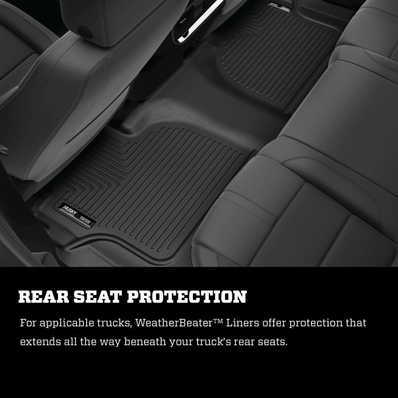 Husky Liners 2024 Lexus GX550 Weatherbeater Combo Black Floor Liners