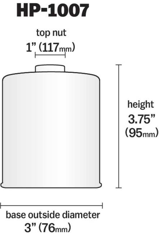 K&N Buick / Chevrolet / Oldsmobile Performance Gold Oil Filter