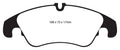EBC 11 Audi A6 2.0 Turbo Redstuff Front Brake Pads