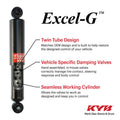 KYB 22-24 Mitsubishi Outlander / 23-24 Outlander PHEV / 2021+ Nissan Rogue Excel-G Shock - Rear