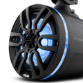 DS18 Marine And Powersports Towers 8in 125 Watts RMS RGB LED Lights Red