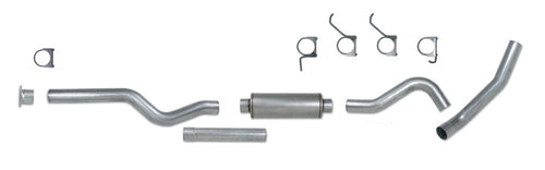 Diamond Eye KIT 4in Catback Single AL CHEVY/GMC 6.6L 2500/3500 01-05