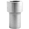 QA1 Tube Adapter - 3/4in OD - Smooth - Left Hand - 3/8-24 Thread .065 Wall - Alloy