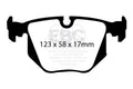EBC 01-07 BMW M3 3.2 (E46) Yellowstuff Rear Brake Pads