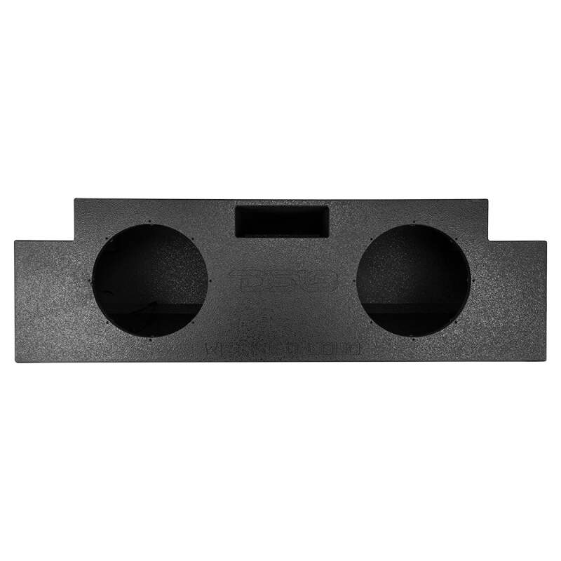 DS18 2007-23 Jeep JKU/JLU Subwoofer Enclosure 2x 12in Down Fire LED Lights (w/out Amplified System)