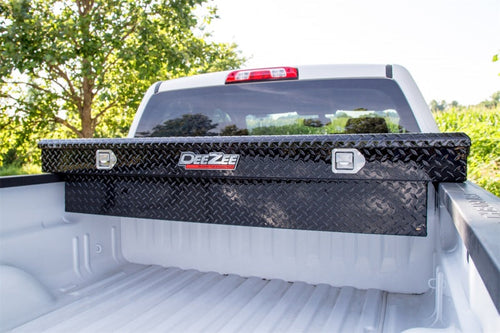 Dee Zee Universal Tool Box - Red Crossover - Single Lid Black BT Full Size