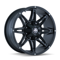 Mayhem 8090 Rampage 20x10 / 8x165.1 BP / -25mm Offset / 130.8mm Hub Matte Black Wheel