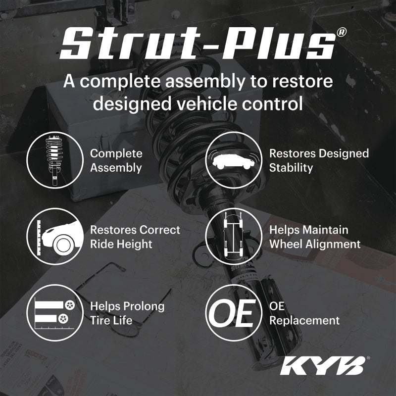KYB Shocks & Struts Strut Plus Front Left Honda Pilot 2009-2015