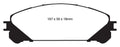 EBC 10+ Lexus RX350 3.5 (Japan) Greenstuff Front Brake Pads