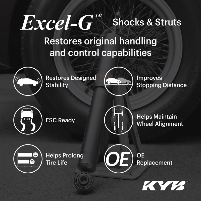 KYB Shocks & Struts Excel-G Rear JEEP TJ 1996-05 JEEP Wrangler 1997-06