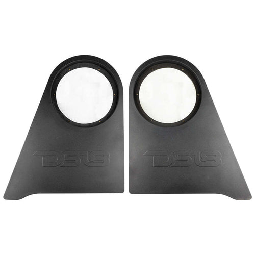 DS18 2007-18 Jeep JK/JKU Subwoofer Enclosure Fits 2x 12in Subwoofers Wheel Well Sealed Left & Right