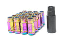 Wheel Mate Monster Locking Lug Nut Set of 4 - Purple 14x1.50