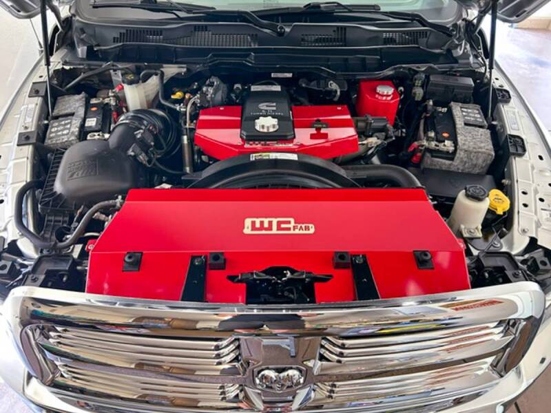 Wehrli 13-18 Cummins Fabricated Aluminum Radiator Cover - Bengal Red