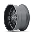 Mayhem 8107 Cogent 20x9 / 5x127 BP / 0mm Offset / 87.1mm Hub Matte Black Wheel