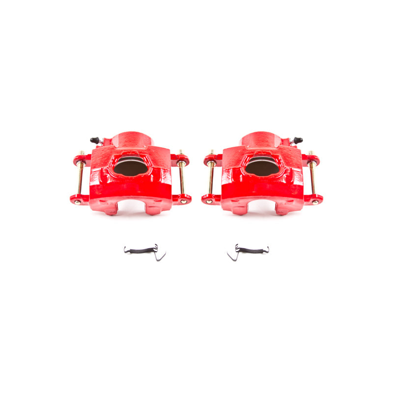 Power Stop 94-96 Chevrolet Impala Front Red Calipers w/o Brackets - Pair
