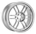 Enkei RPF1 17x8.5 5x114.3 30mm Offset 73mm Bore Silver Wheel Evo 8/9