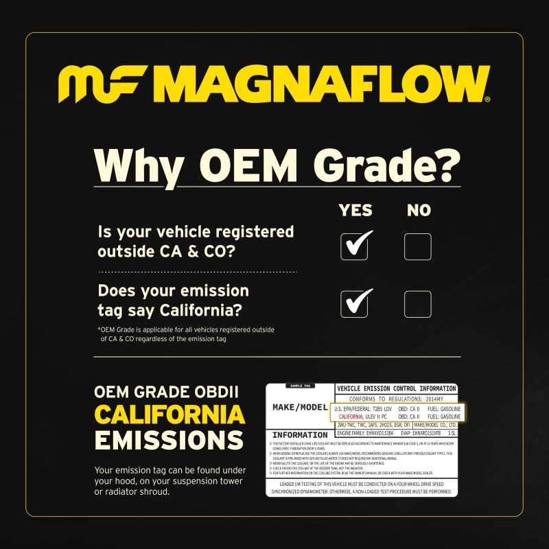 MagnaFlow Converter Direct Fit 2015 GMC Yukon XL V8 6.2L