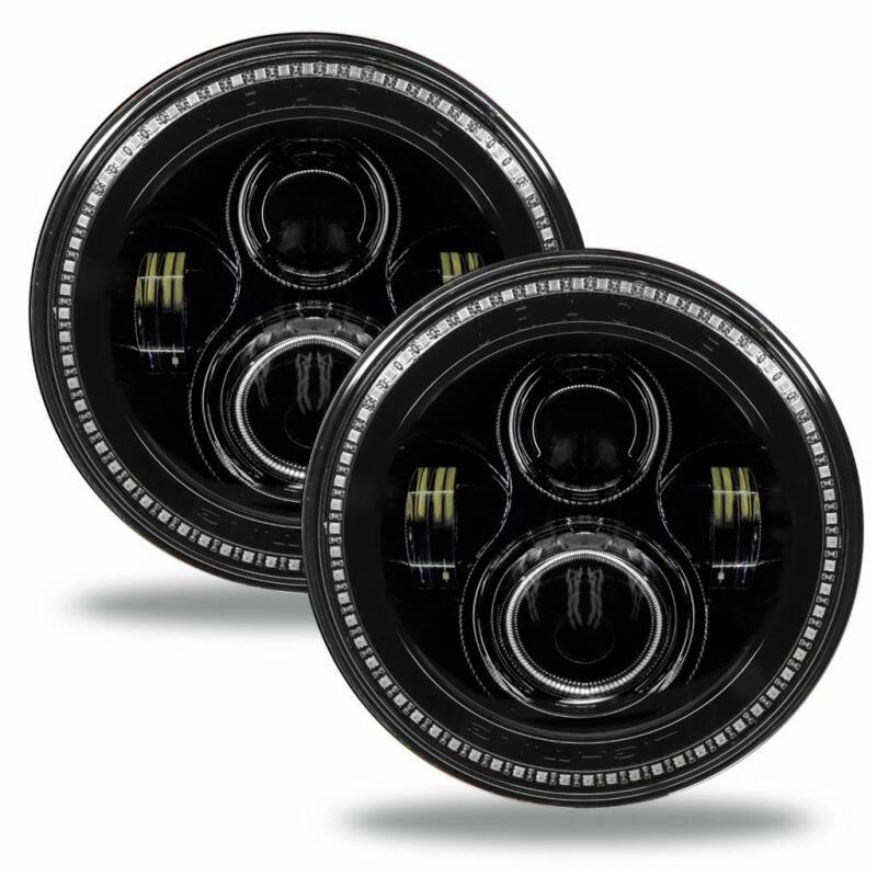 Oracle Jeep Wrangler JL/Gladiator JT 7in. High Powered LED Headlights (Pair) - Dynamic
