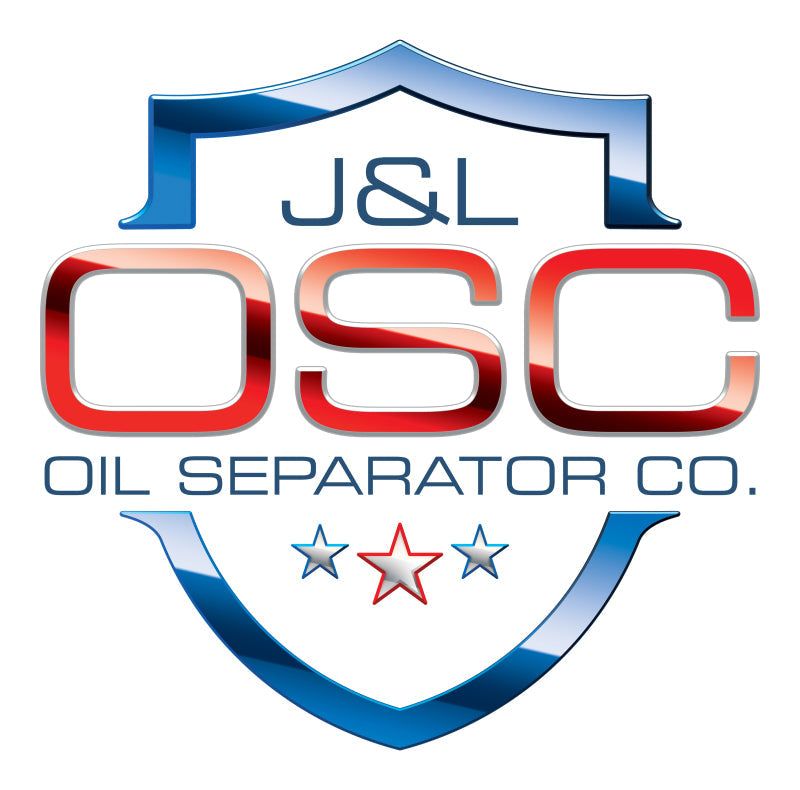 J&amp;L 2021-2025 Ford Bronco 2.7L 3.0 Oil Separator Passenger Side- Clear Anodized