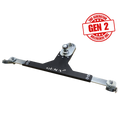 Gen-Y Dodge/RAM GoosePuck II 5in Offset Ball Puck Mount & 25K Towing w/Safety Chain Anchors