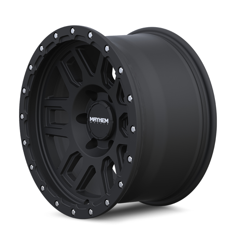 Mayhem 8304 Delta 20x9 / 8x170 BP / -12mm Offset / 125.2mm Hub Matte Black Wheel