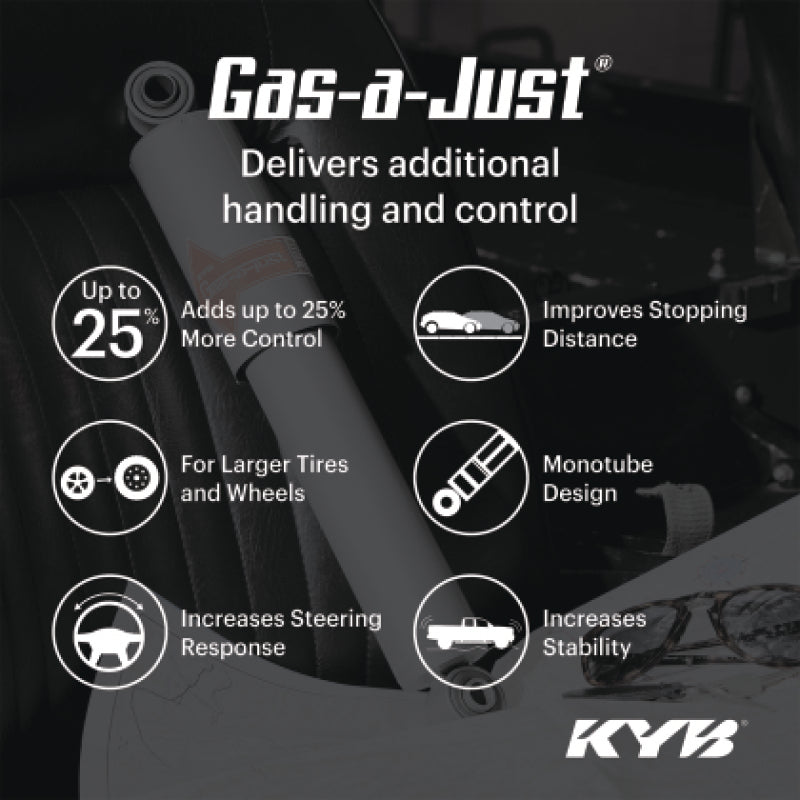 KYB 03-09 Toyota 4Runner (Exc. X-Reas, Adj Susp.) Gas-A-Just Shock - Rear