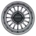 Method MR411 Bead Grip 15x10 / 6+4/25mm Offset / 4x136 / 106.25mm CB Gloss Titanium Wheel