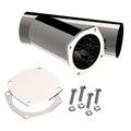 QTP 5in Weld-On QTEC Exhaust Cutout Y-Pipe