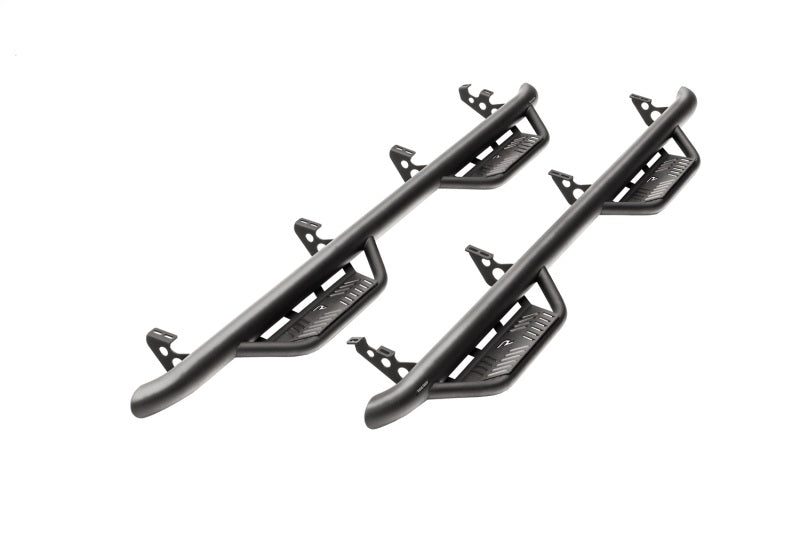 N-Fab Podium LG 16-17 Toyota Tacoma Double Cab - Tex. Black - 3in