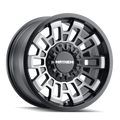 Mayhem 8113 Cortex 17x9 / 5x127 BP / -12mm Offset / 87.1mm Hub Matte Black w/ Dark Tint Wheel