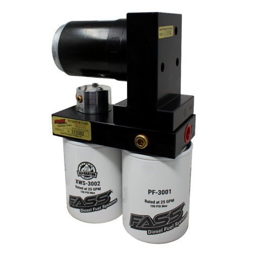 FASS 15-16 GM 2500/3500 Duramax 165gph Titanium Series Fuel Air Separation System TS C12 165G