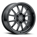Method Raised MR802 20x9 / 6x5.5 BP / 0mm Offset / 106.25mm Bore - Double Black Milled Wheel