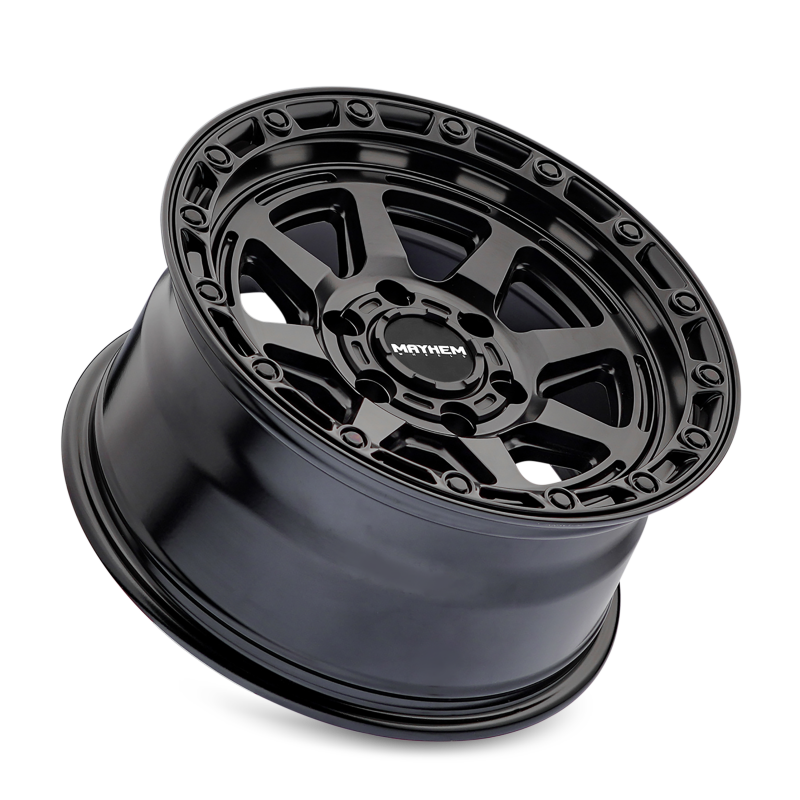 Mayhem 8306 Ridgeline 17x8.5 / 6x135 BP / -6mm Offset / 87.1mm Hub Satin Black Wheel