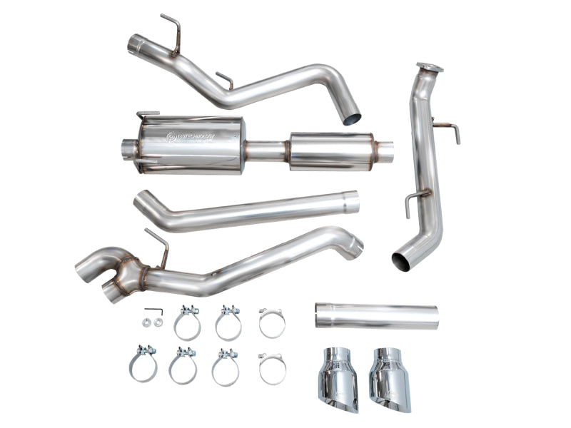 AWE Exhaust for 4th Gen Toyota Tacoma Dual Chrome Silver Tips