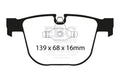 EBC 08-10 BMW M3 4.0 (E90) Yellowstuff Rear Brake Pads