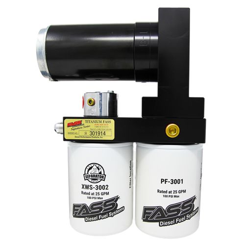 FASS 2017-2019 Ford 6.7L Powerstroke 240gph/65psi Titanium Series Fuel Air Separator TS F18 240G