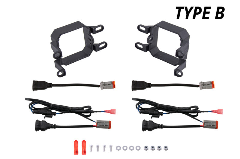 Diode Dynamics SS3 Type X Fog Light Mounting Kit