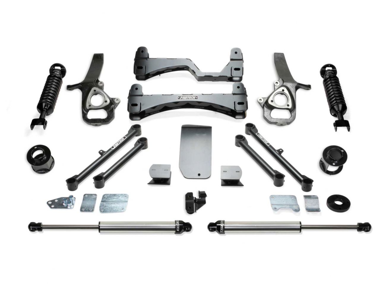 Fabtech 05-07 Ford F250 2WD 6in Basic System Rear Box Kit