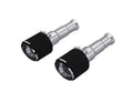 MBRP 19-24 Ram 1500 Classic 5.7L Hemi 5in OD Dual Wall Angle Cut T304 Carbon Fib Exhaust Tips - Pair