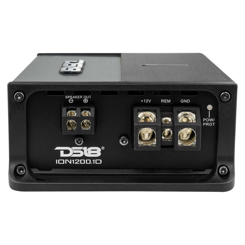 DS18 1-Channel Amp 1200/1ohm 800/2ohm 400/4ohm Watts RMS Class D