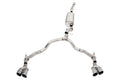 Corsa 2021-2025 Suburban/GMC Yukon XL 6.2L 4WD Dual Rear 3/2.75in Sport Cat-Back DW 4in Pol Tips