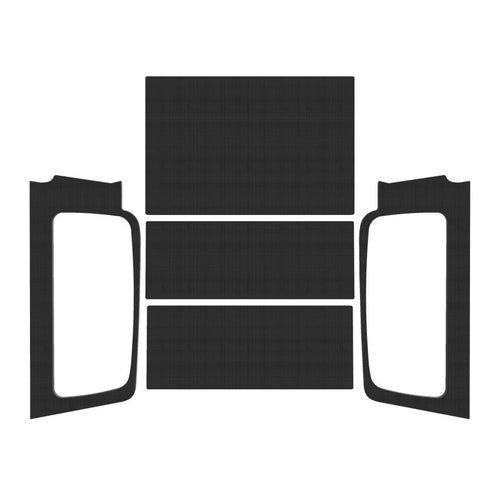 DEI 04-06 Jeep Wrangler LJ Unlimited Headliner Complete Kit - Black