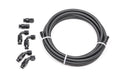 Radium Engineering 8AN Universal PTFE Hose Kit - Black Carbon