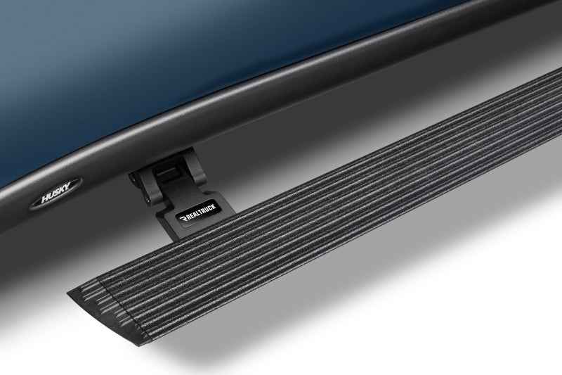RealTruck 19-25 Chevy Silverado 1500 CC 4dr VoltStep Electric Running Board Kit - Tex. Blk
