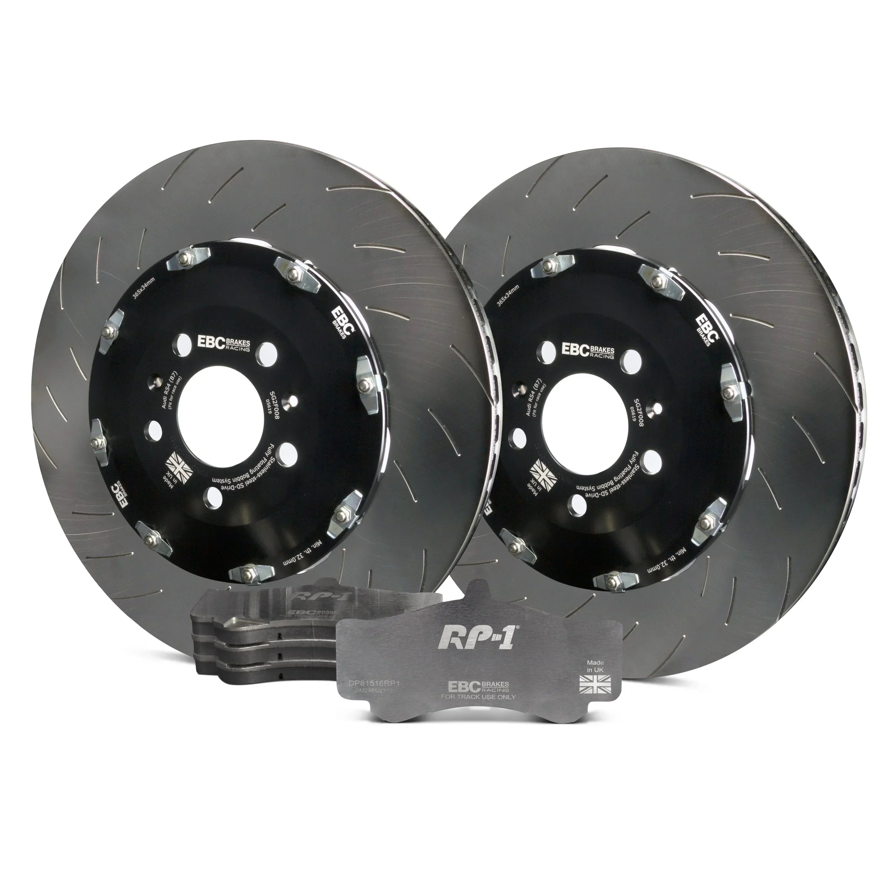 EBC S10 Brake Pad and Rotor Kit